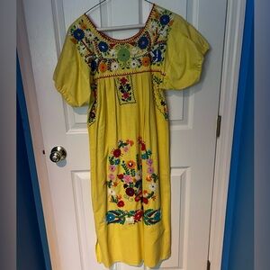 Authentic Mexican dress.